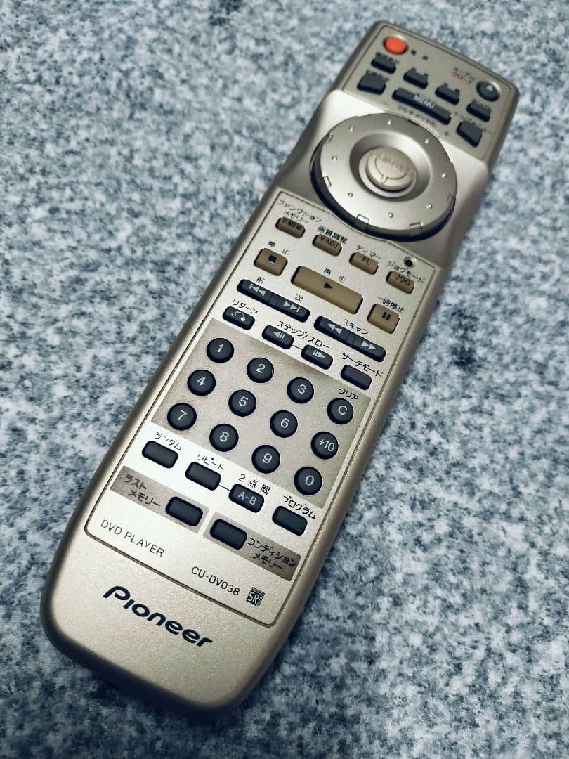 パイオニア DV-S6D DVDプレイヤー リモコン付