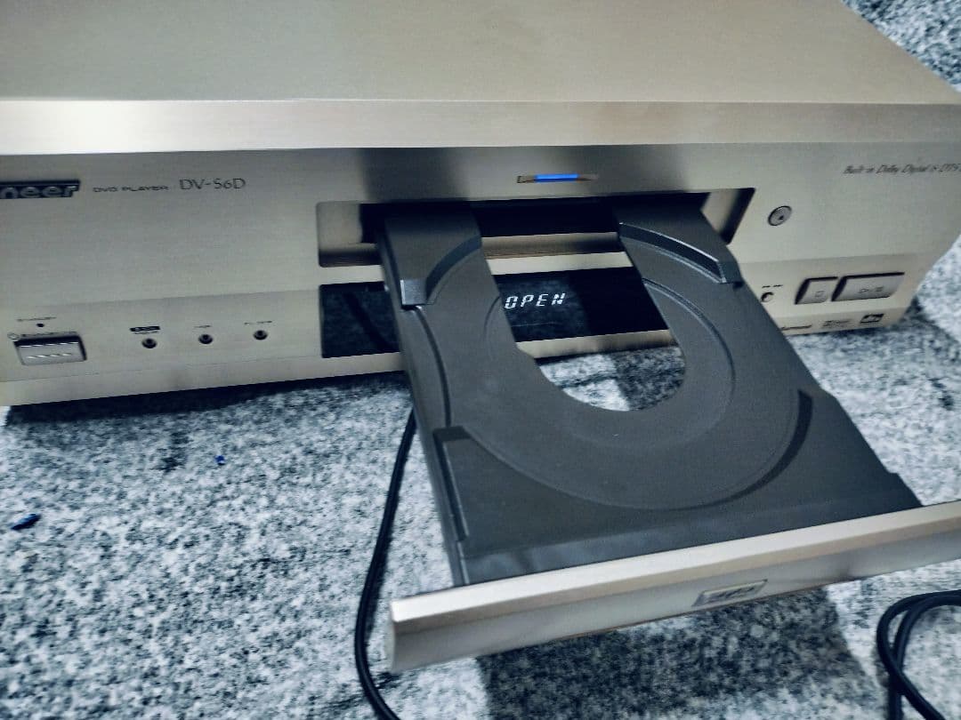 パイオニア DV-S6D DVDプレイヤー リモコン付