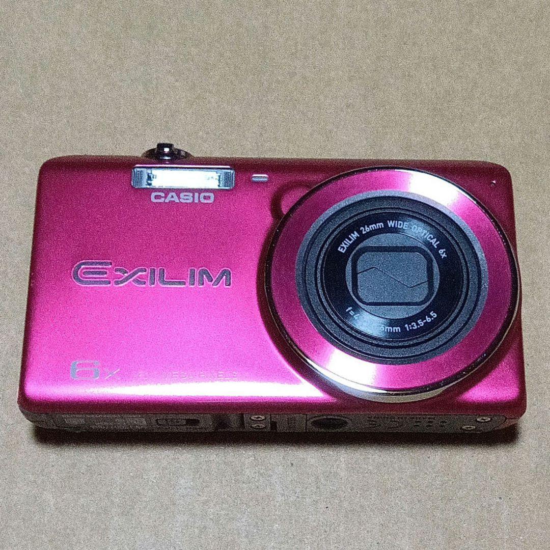CASIO EXILIM EX-ZS26 コンパクトデジタルカメラ レッド