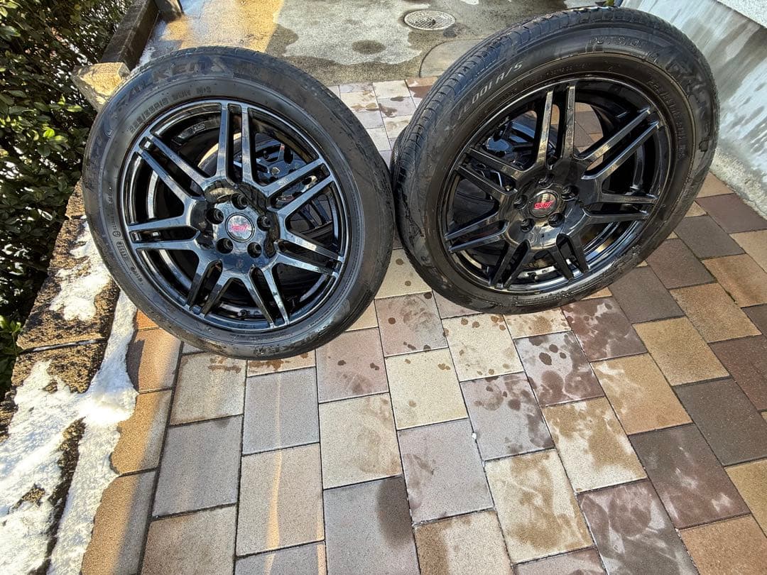 ぽ*☆様 ブラックホイール 18インチ 4本セット