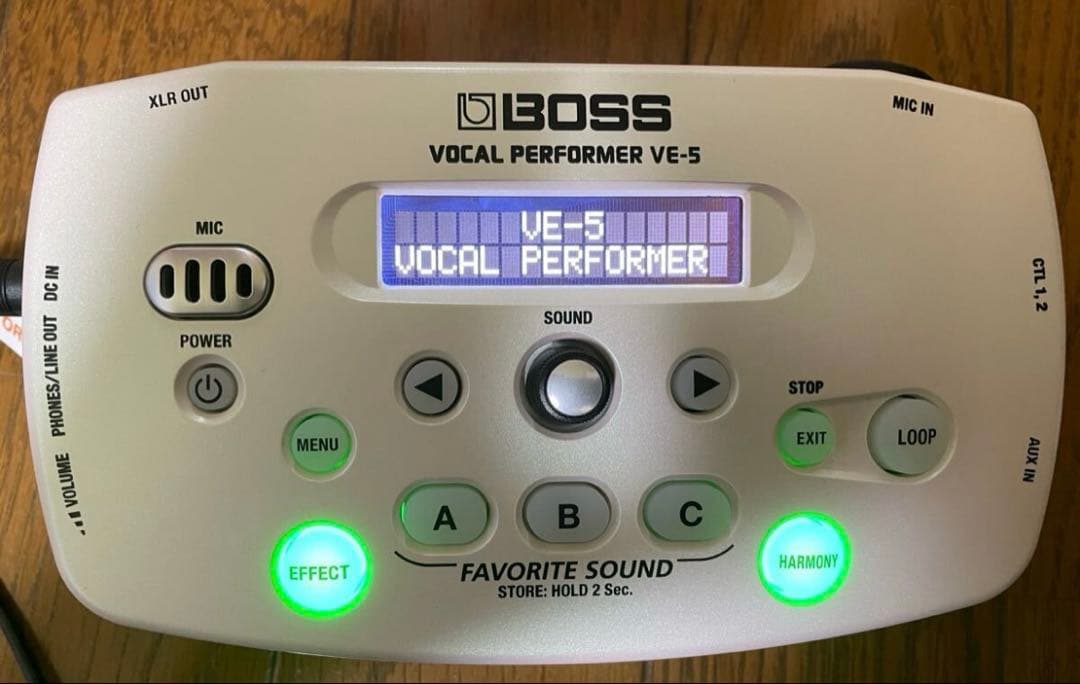 ひ*ん様 BOSS VE-5 ホワイト [VE-5-WH]　ボーカルエフェクター