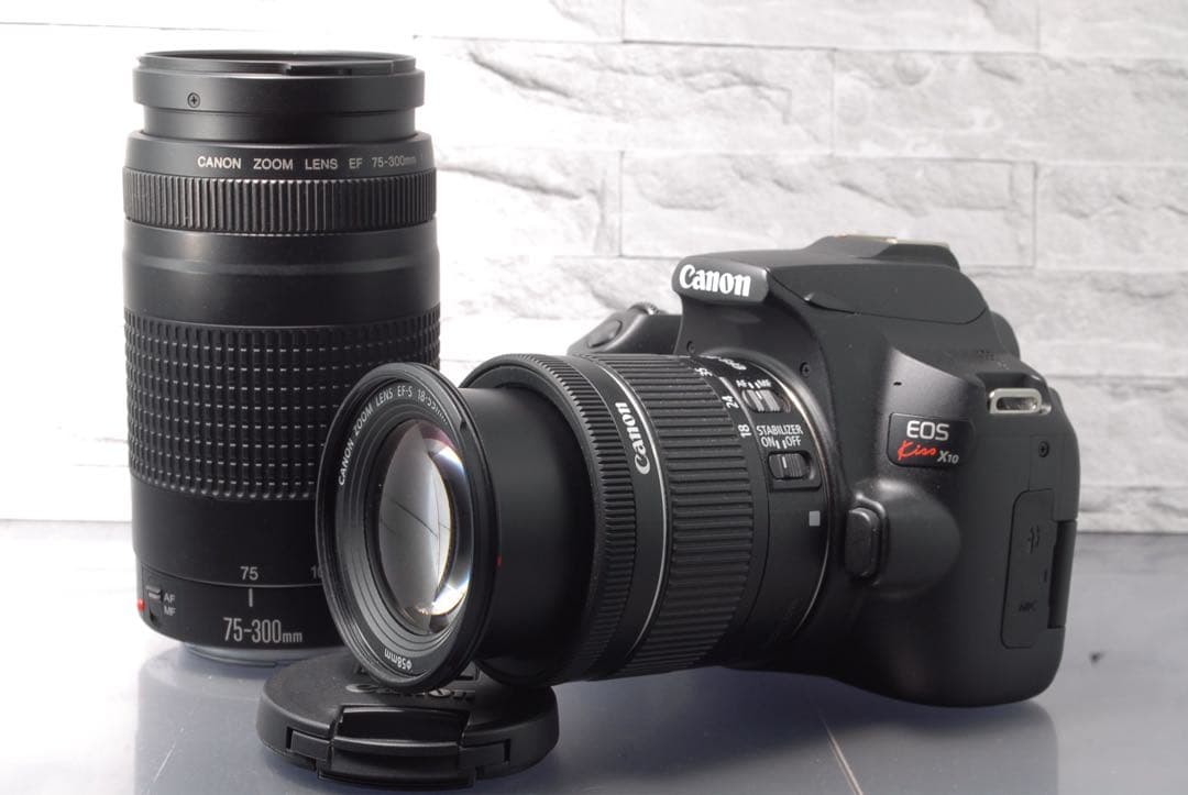 Canon EOS Kiss X10 ダブルズームキット Wi-Fi 搭載