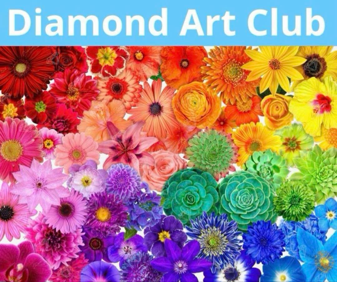 ダイヤモンドアートクラブ　DAC Rainbow Flower Power