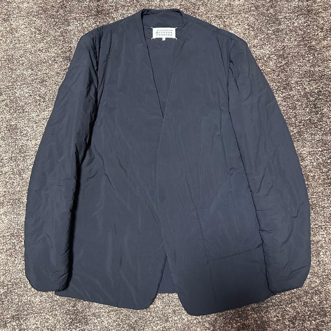 マルジェラ　2020年AW パデットノーカラージャケット　古着　美品　50