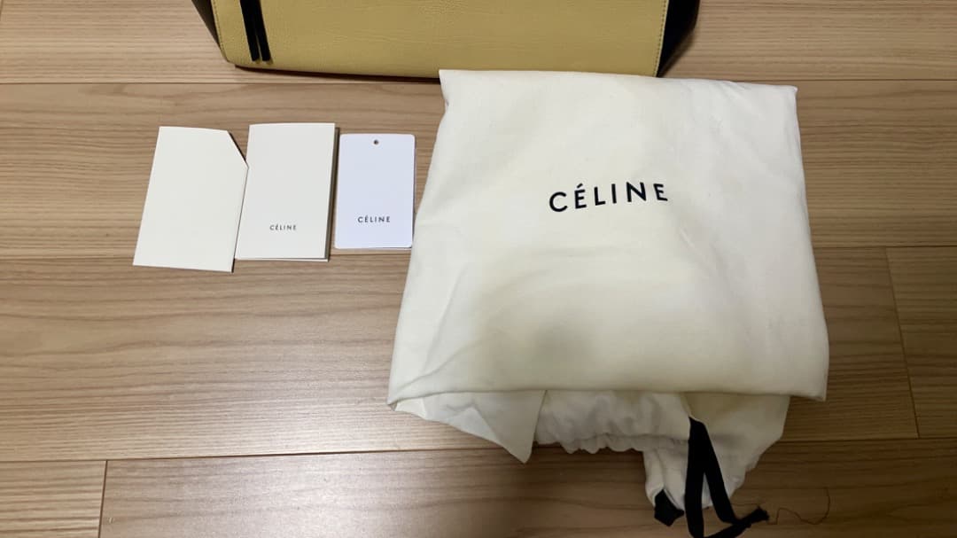 CELINE レザートートバッグ