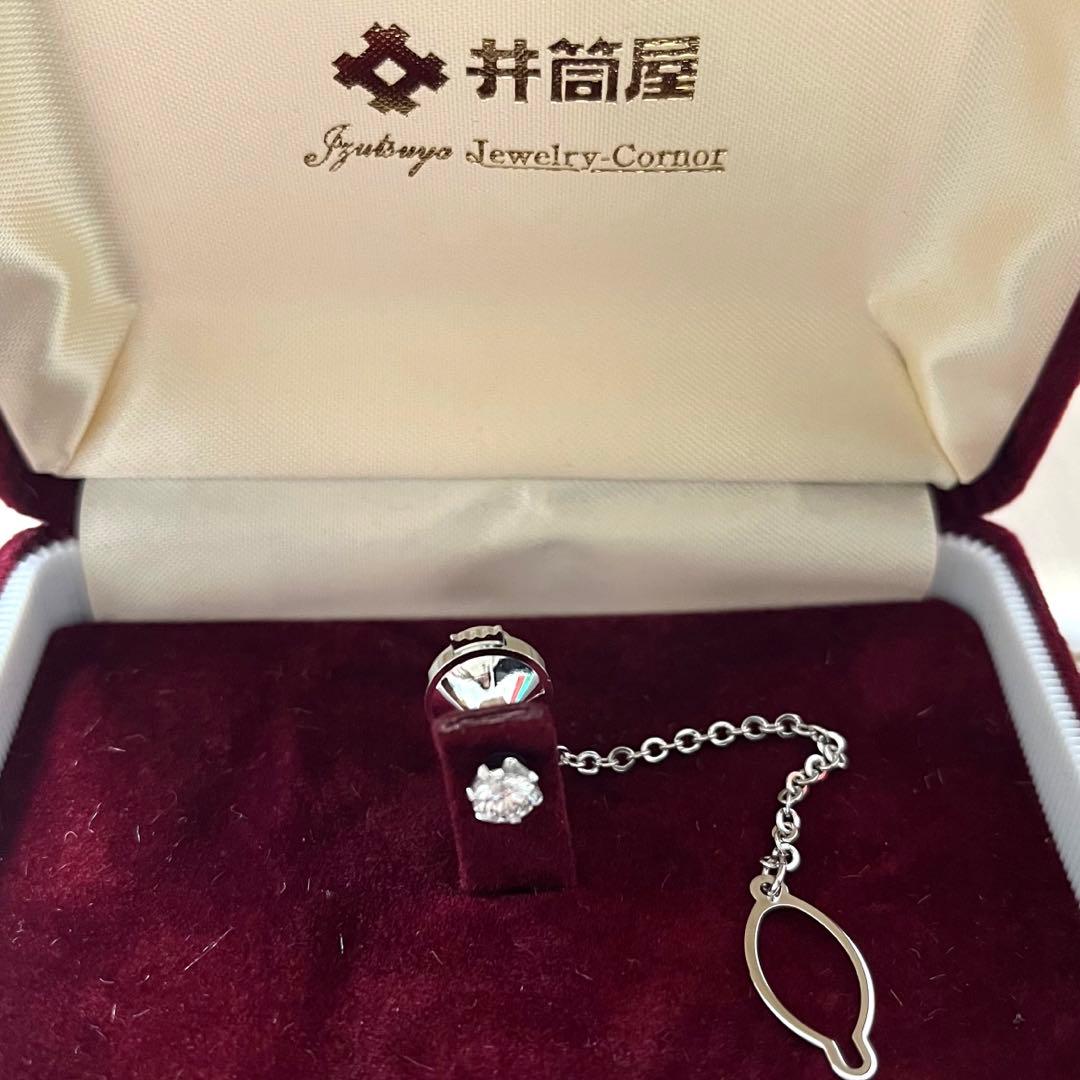 プラチナ ダイヤモンド ネクタイピン