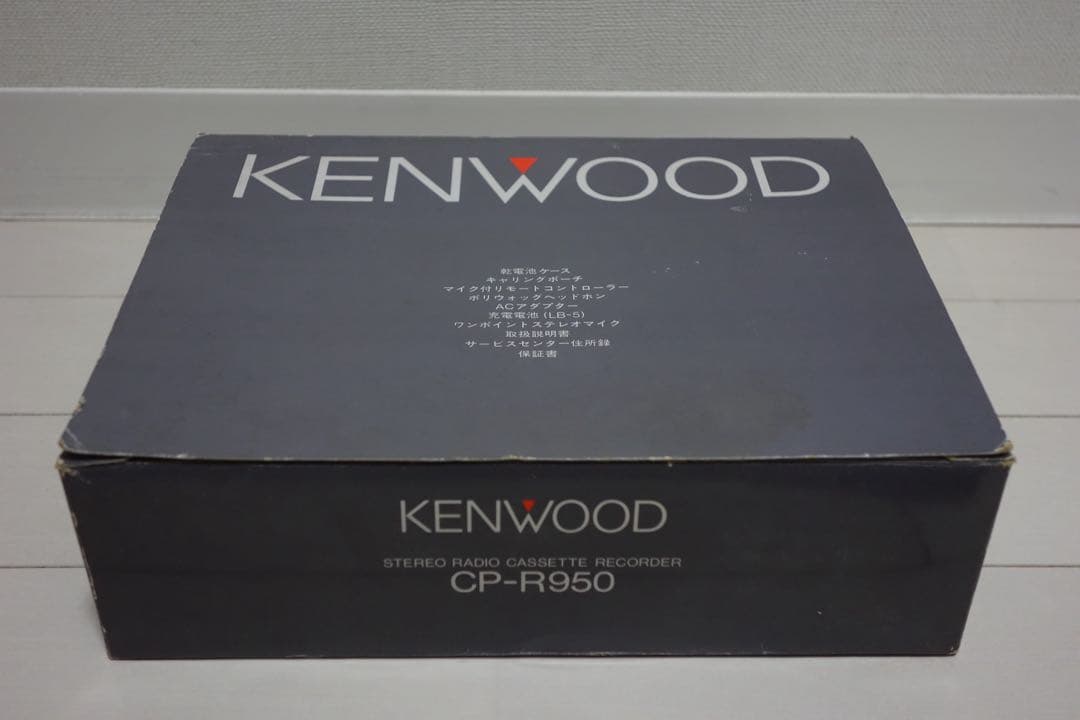 希少品 未使用 カセットプレーヤー CP-R950 KENWOOD AIWA