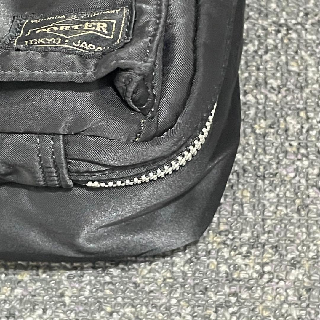 極美品 廃盤品✨ PORTER タンカー ２層 ブラック ショルダーバッグ