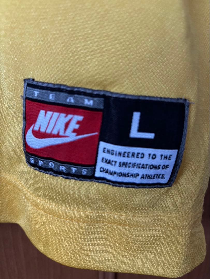 NIKE 銀タグ ブラジル代表 ユニフォーム サッカー ゲームシャツ　Lサイズ