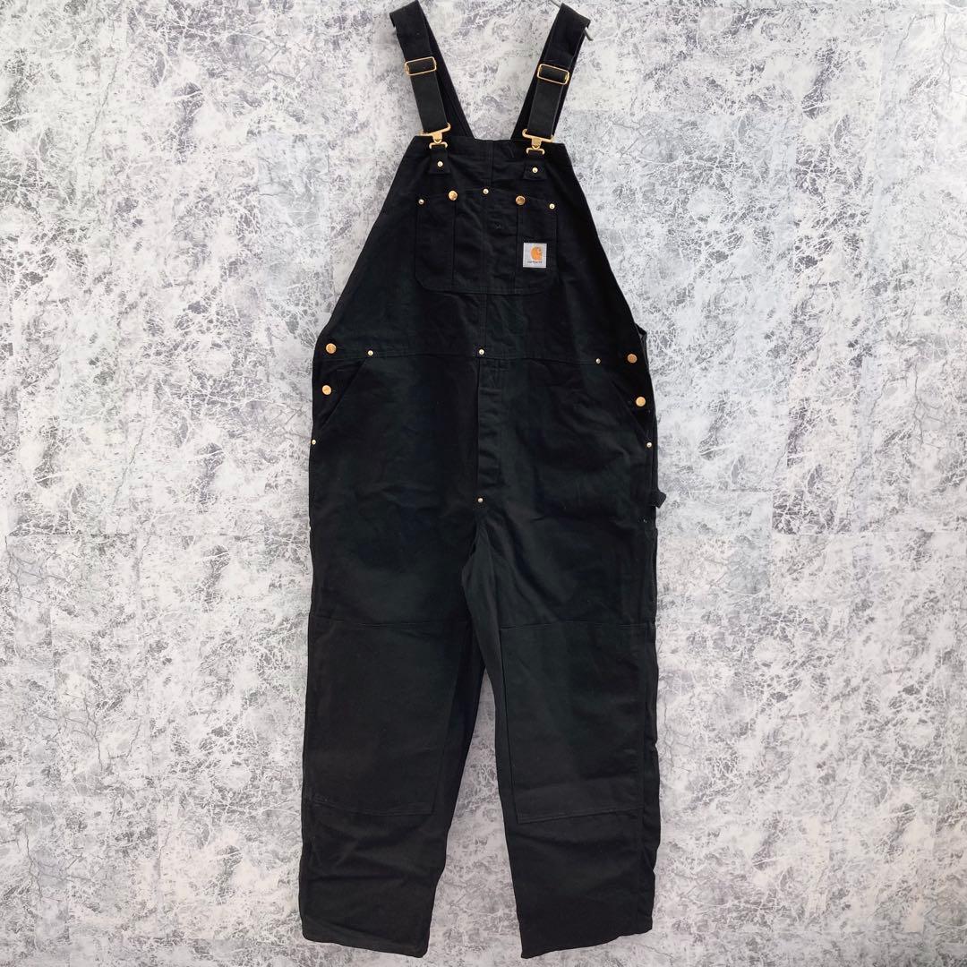 IO84 USA製古着カーハートダブルニーダックオーバーオールUFCWタグ90s