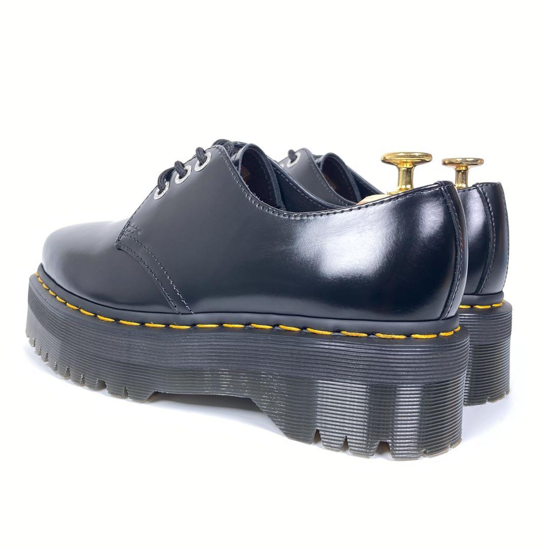 ドクターマーチン　1461 QUAD SQUARED　超厚底スクエアトゥ3ホール