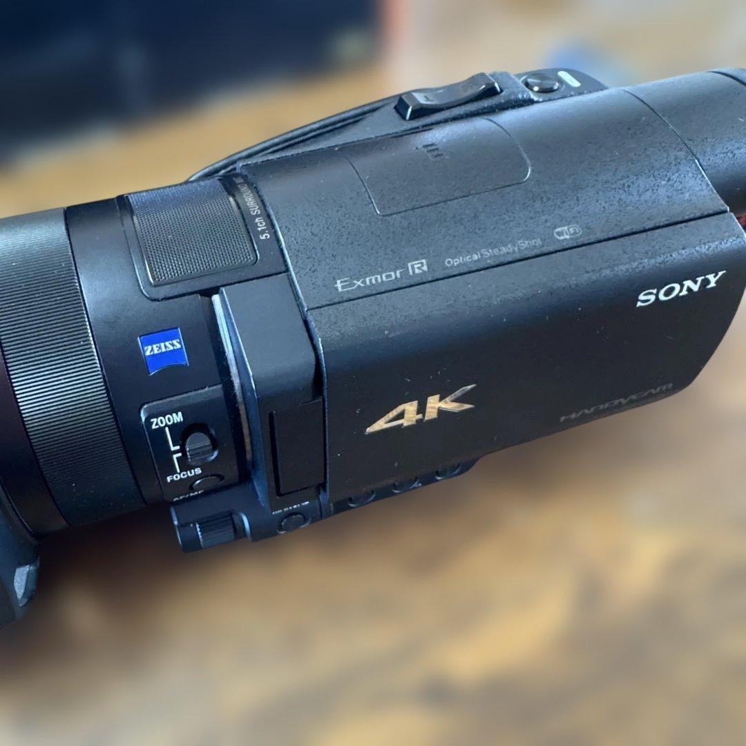 SONY 4K Handycam 本体 FDR-AX100