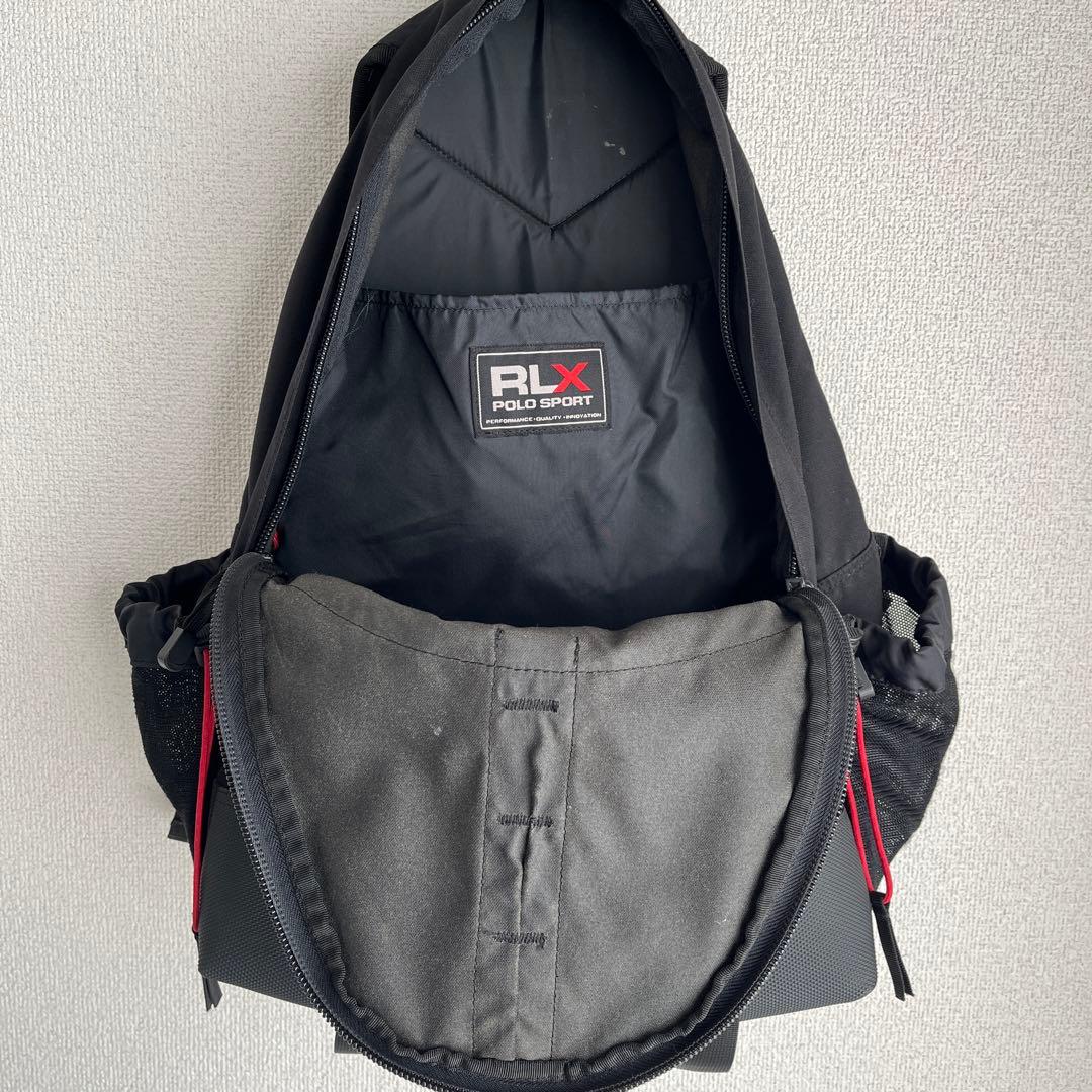 【希少】90s RLX Polo Sport バックパック リュック 黒