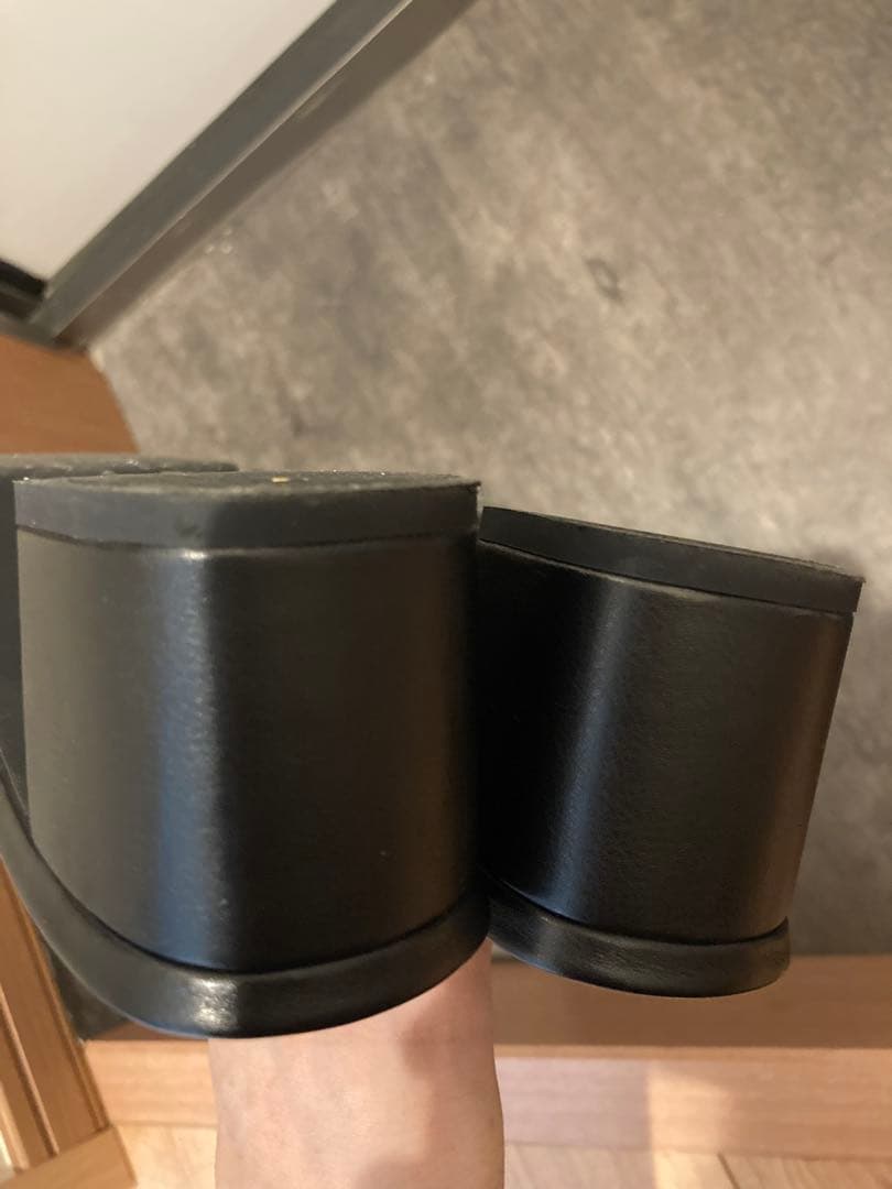 シールームリン　カーブラインサンダル ブラック　S