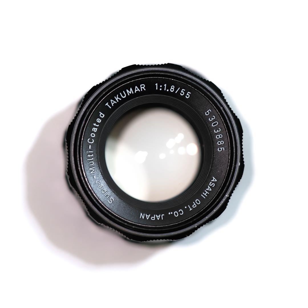 Super Takumar 55mm f1.8【M42】【最上級虹色フレア】希少