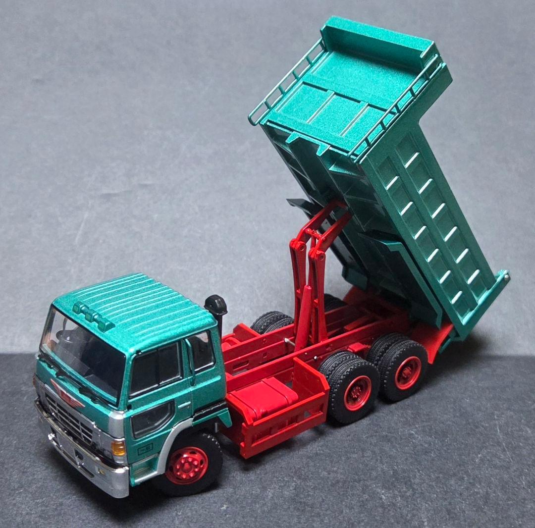 た*つ様 DBGT 1/64 日野 スーパードルフィン ダンプ トラック グリー