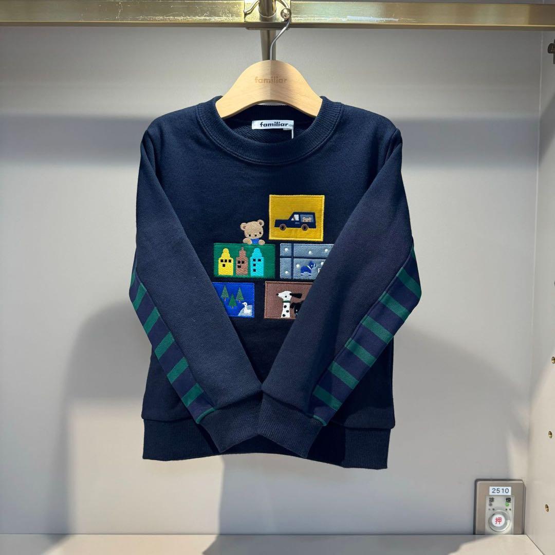 familiar ファミリア　スエーデン風トレーナー100cm ファミちゃん