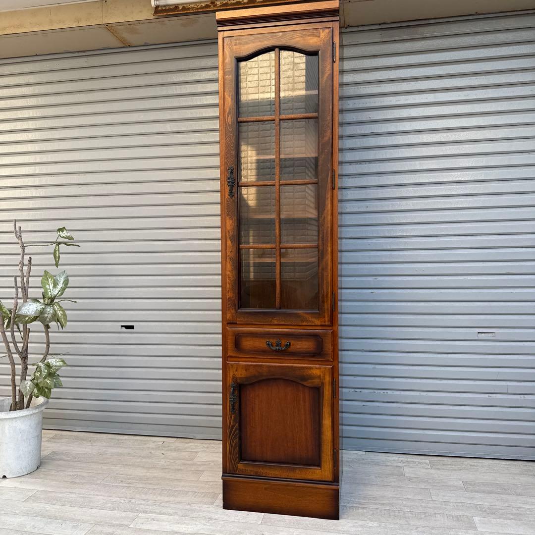 karimoku/カリモク コロニアル スリム カップボード キャビネット