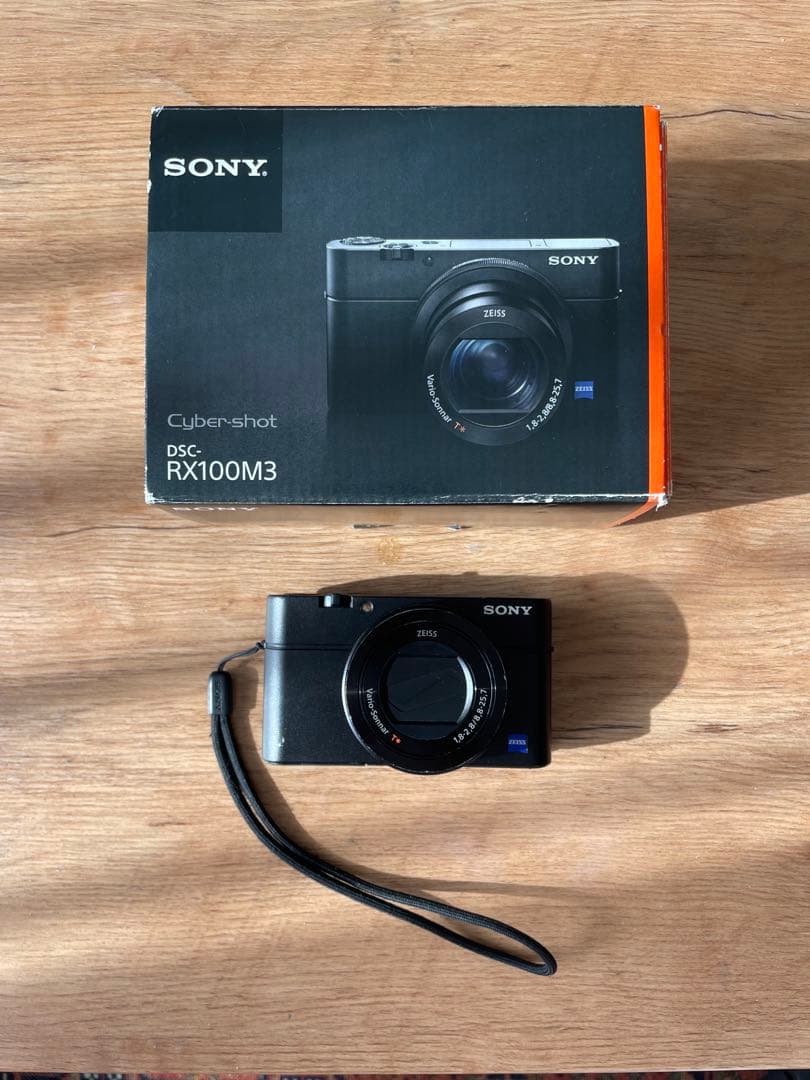 SONY RX100M3 動作確認、クリーニング済