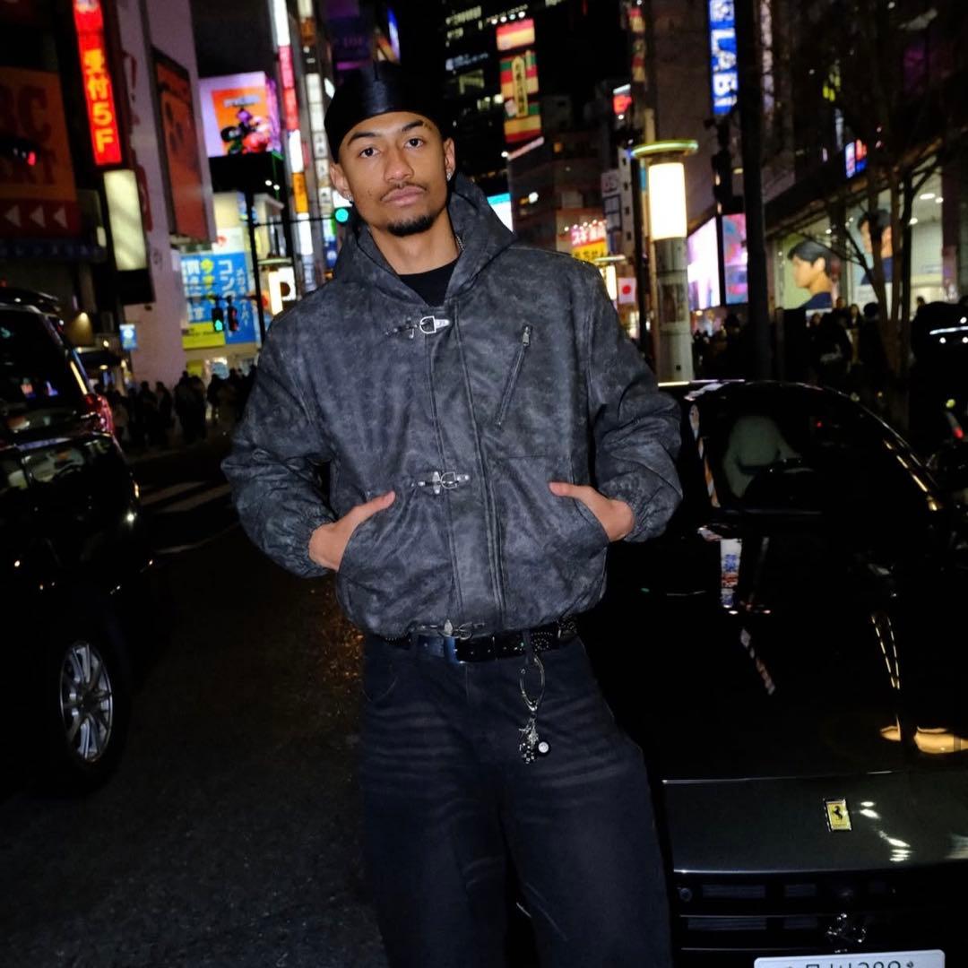 ジャケット・アウター BELVET Star-Studded Fireman Jacket