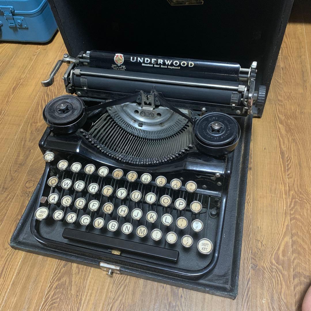 UNDERWOOD クラシックタイプライター 黒