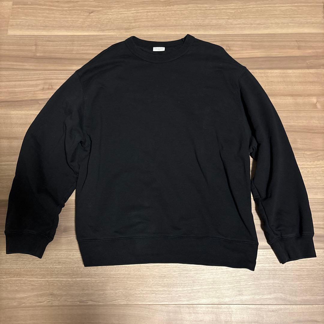 dries van noten 黒 スウェット