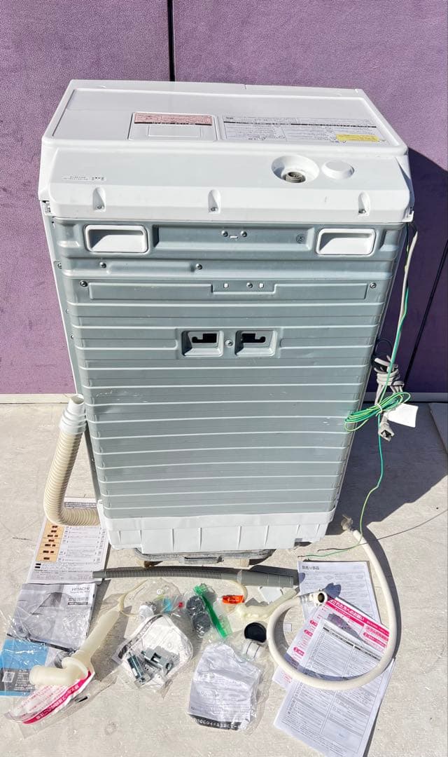 日立電気洗濯乾燥機 組込形BD-SG100BL 2018年