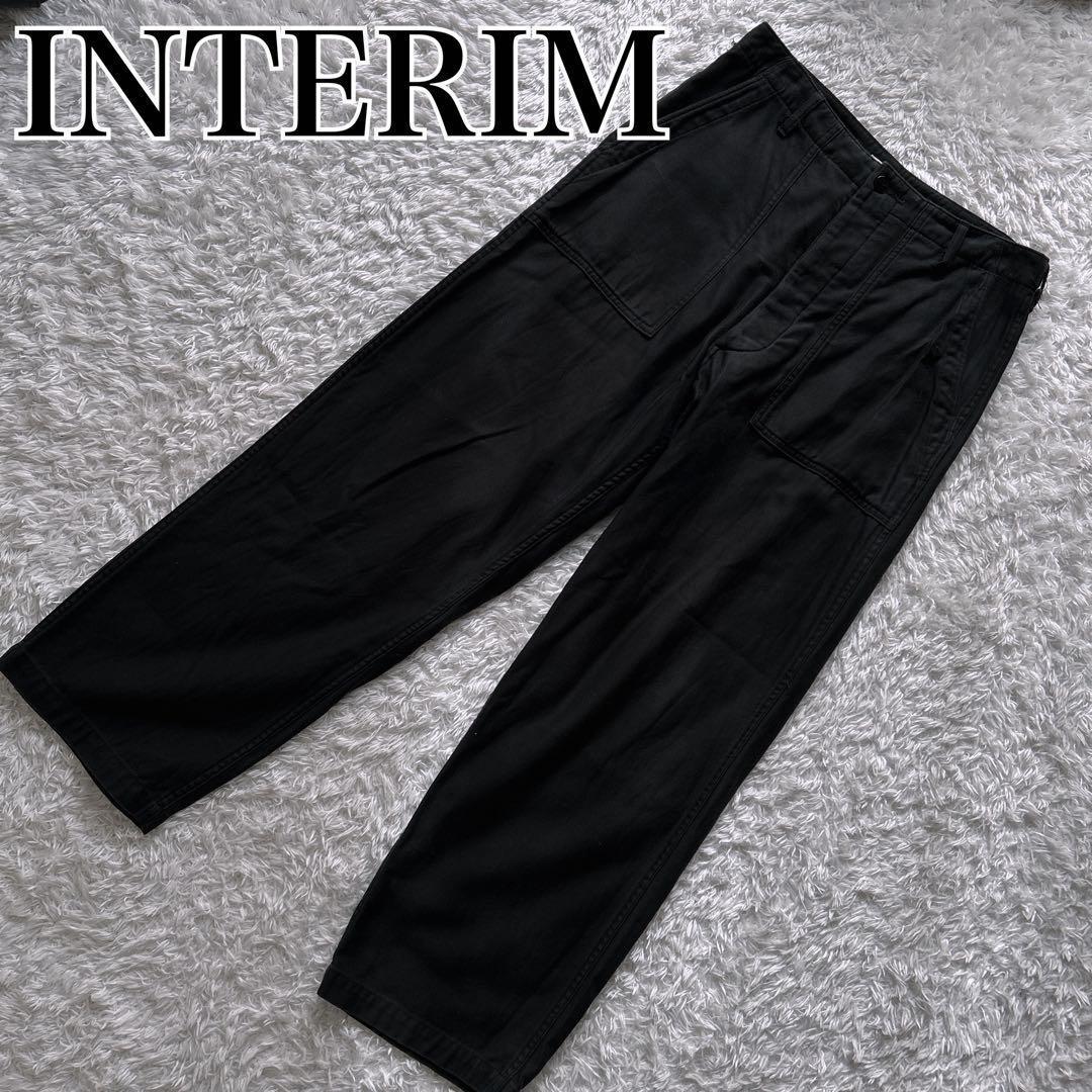 パンツ INTERIM GIZA BACK SATIN BAKER PANTS