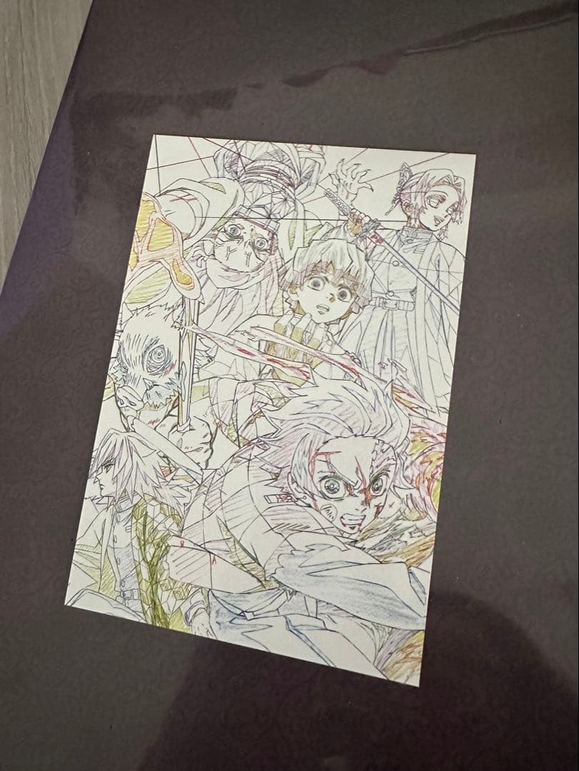 未開封 鬼滅の刃 竈門炭治郎 立志編 アニメーション原画集 2021カレンダー