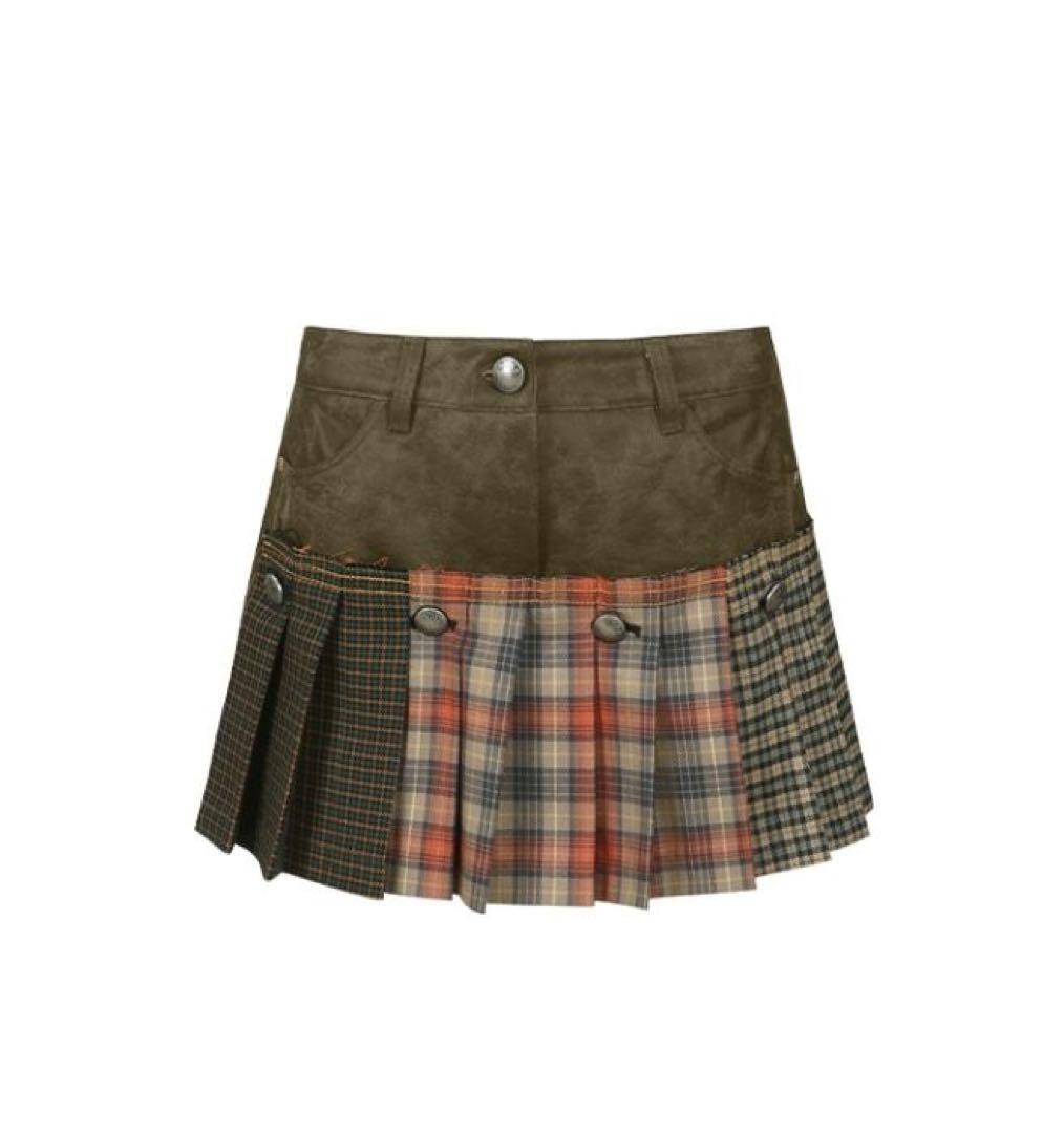 【新品】andersson bell フェイクレザーショートパンツ