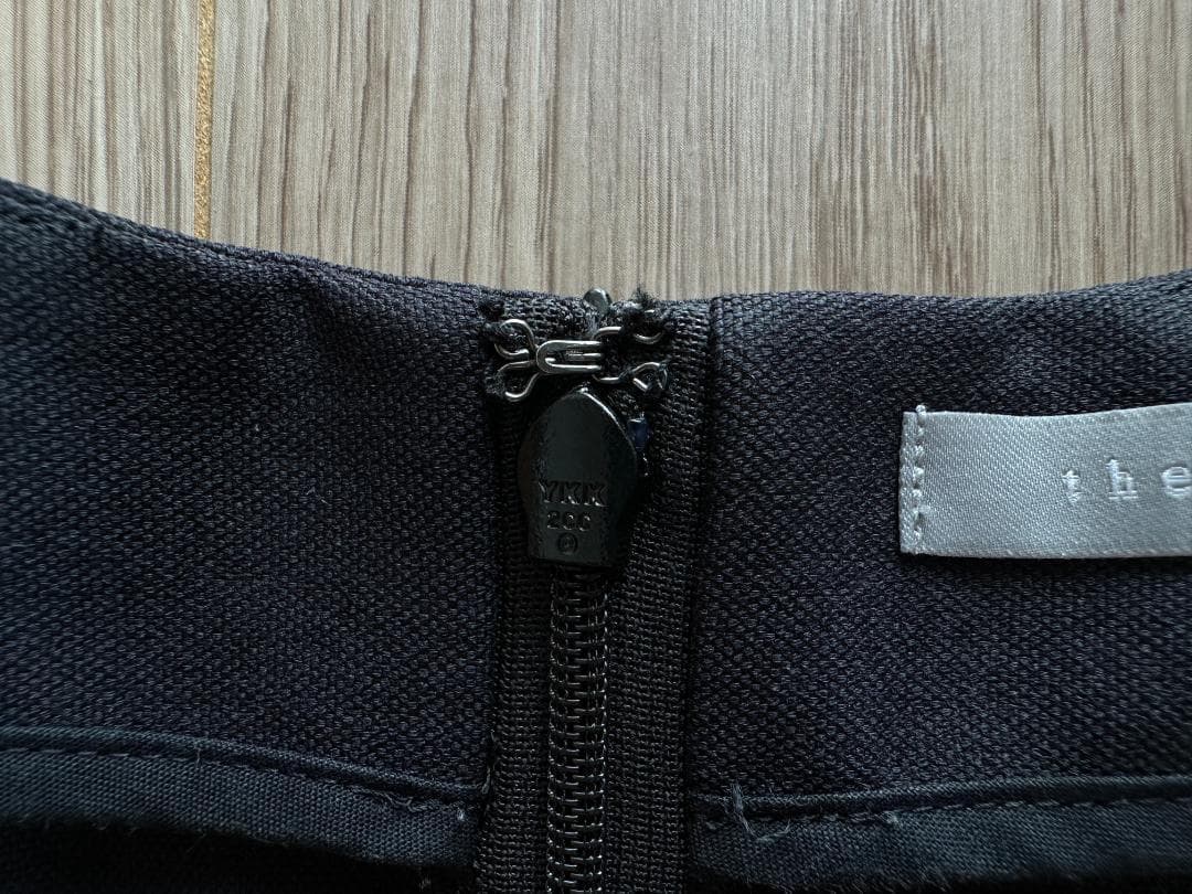 Theory luxe 【洗える】 コットン リネンス トレッチ ブラウス 38