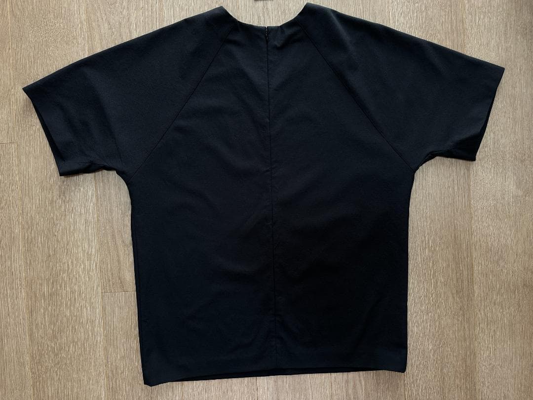 Theory luxe 【洗える】 コットン リネンス トレッチ ブラウス 38