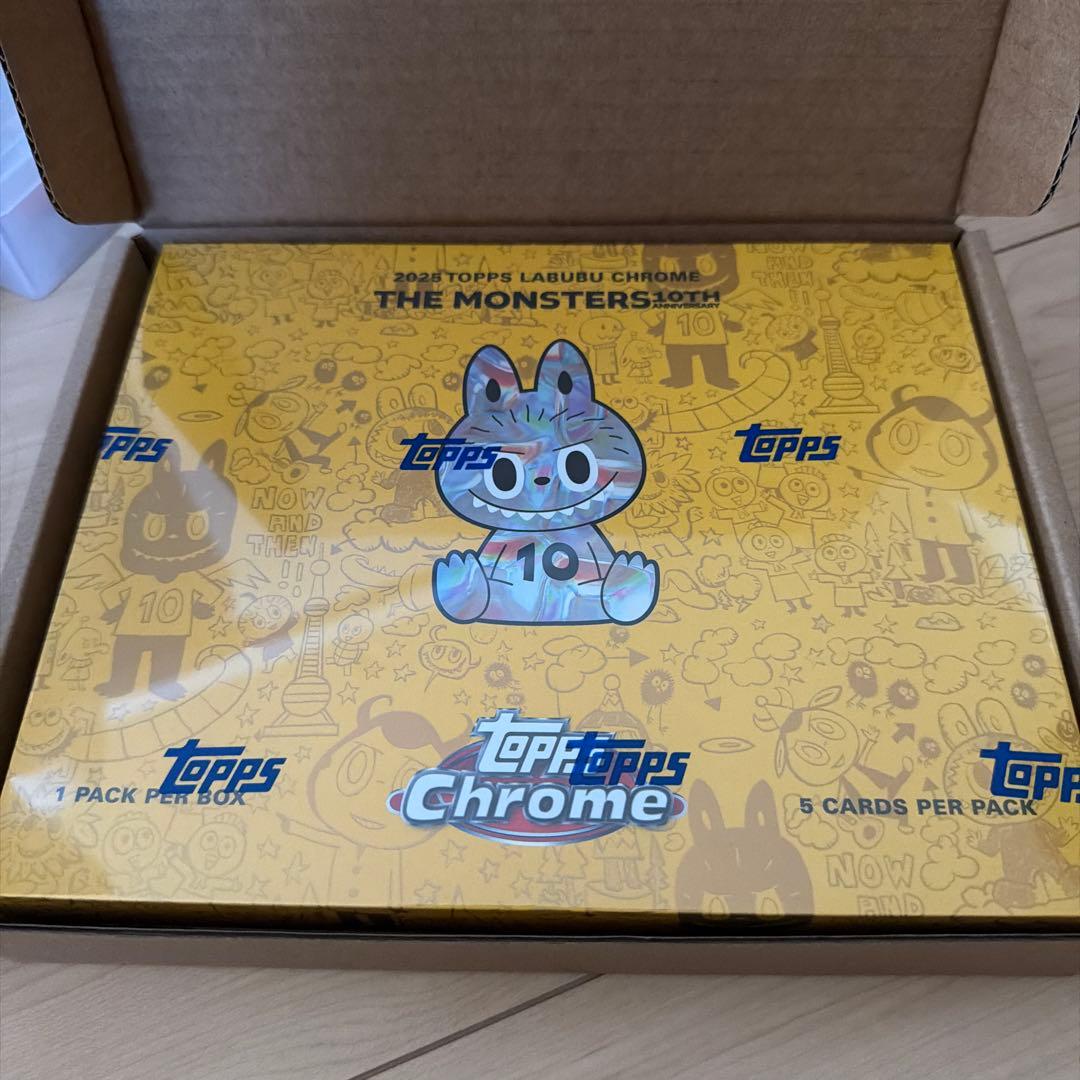 Topps Chrome 10周年記念ボックス　１BOX