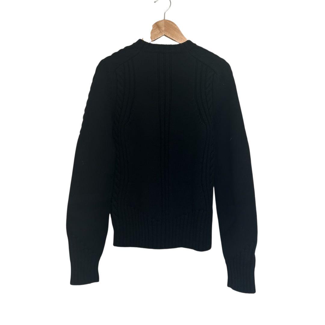 極美品‼︎ ◆MONCLER◆ ニットセーター/黒/モンクレール/Ｓ