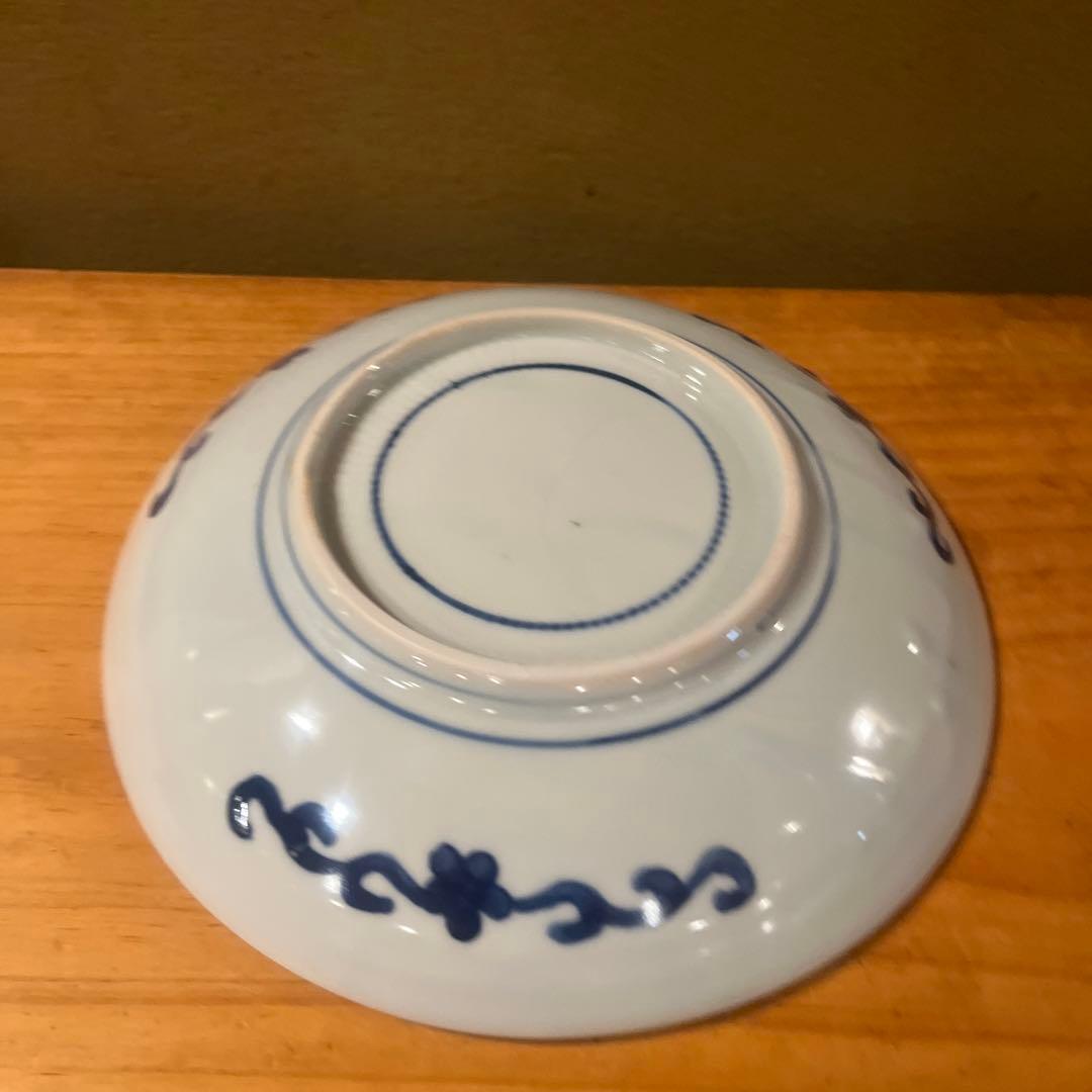 シ*ロ様 村田森　　　染付7寸皿　　5枚