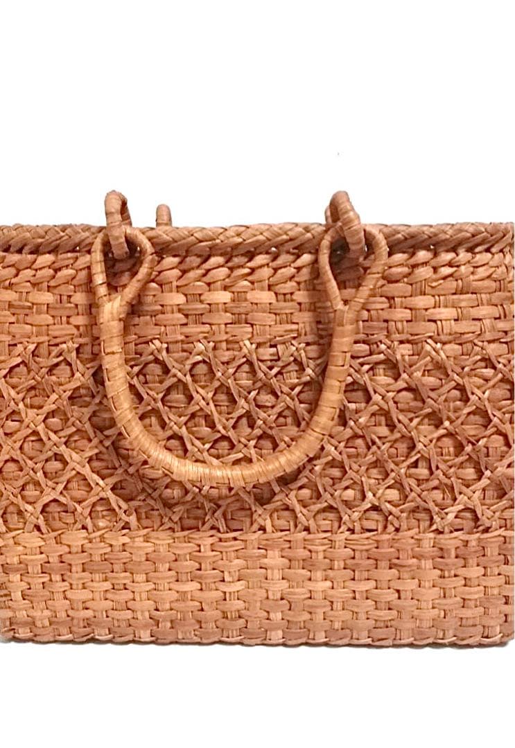 山葡萄バッグ龍網編み