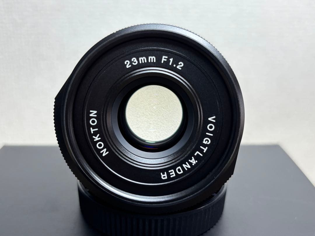 ホクトレンダー NOKTON 23mm F1.2 Xマウント フィルター付き