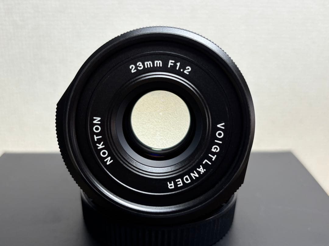 ホクトレンダー NOKTON 23mm F1.2 Xマウント フィルター付き