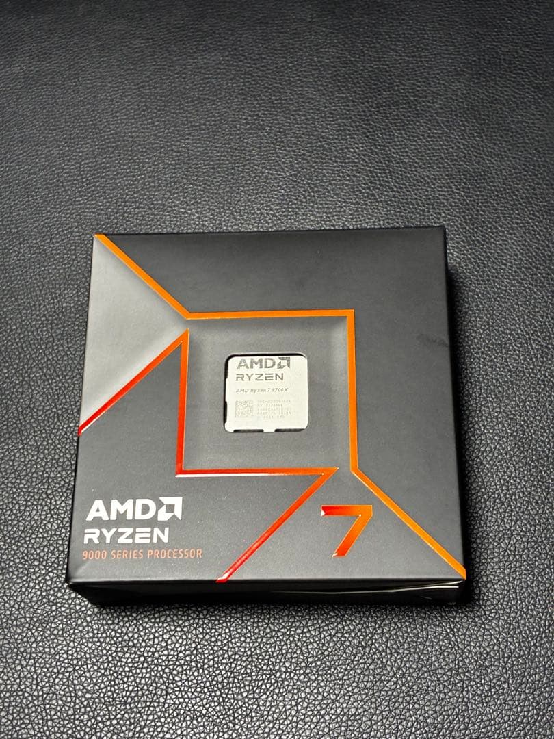 AMD Ryzen 7 9700x CPU 未使用