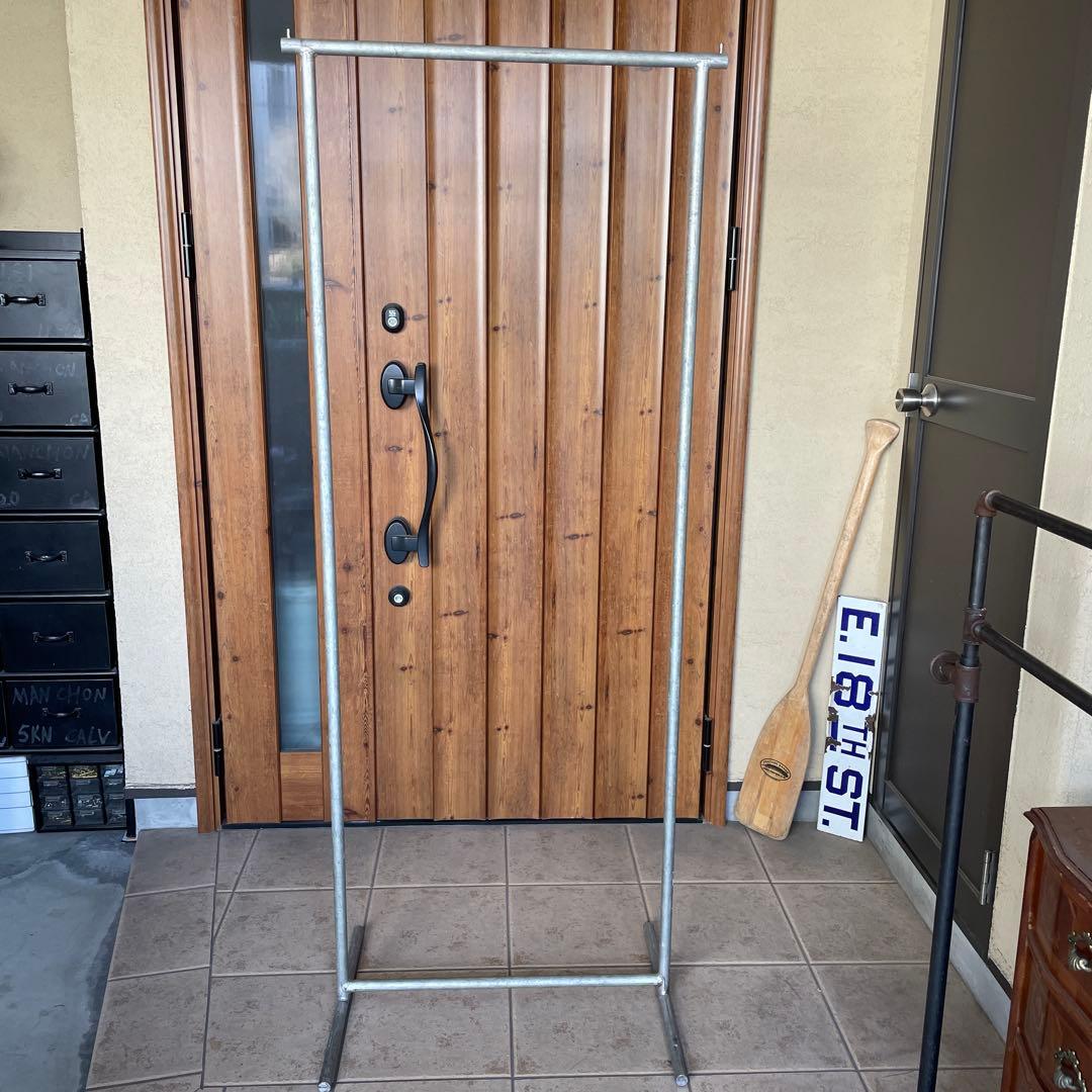 インダストリアル アイアン ハンガーラック 無骨 シャビー ビンテージ 什器