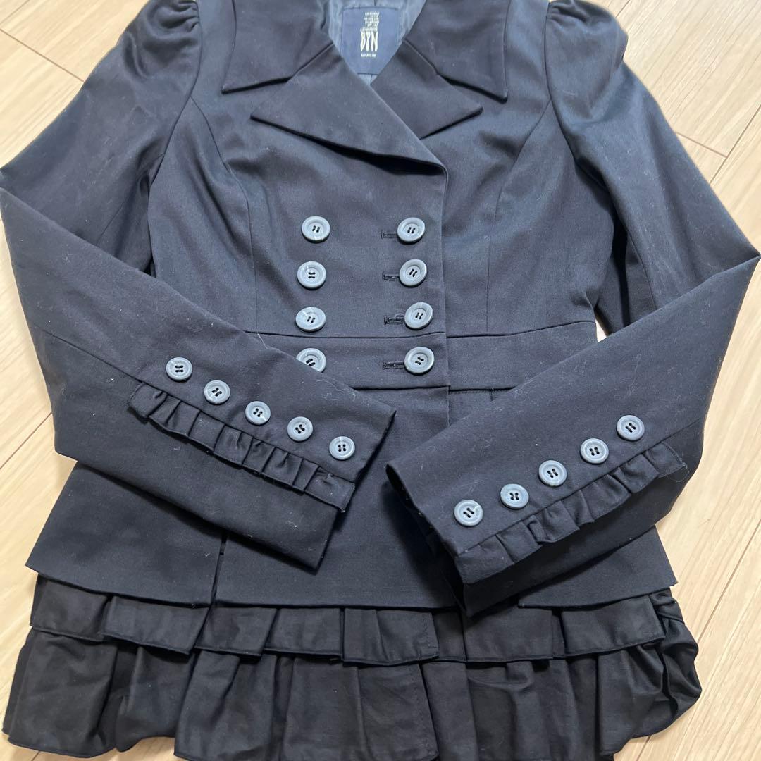 未使用級✨ブラックピースナウ♡BPN♡レア♡フリルジャケット