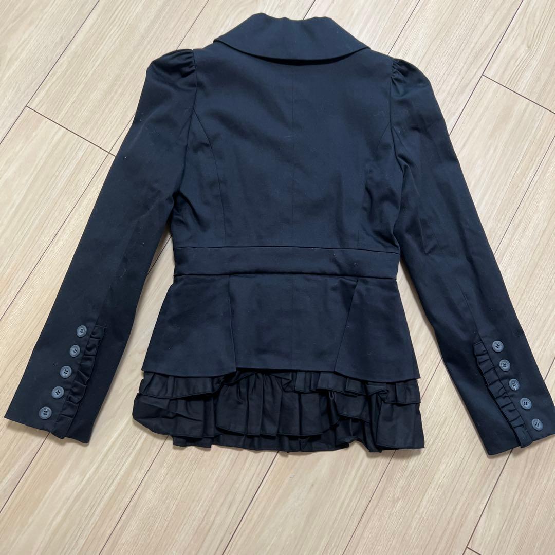 未使用級✨ブラックピースナウ♡BPN♡レア♡フリルジャケット