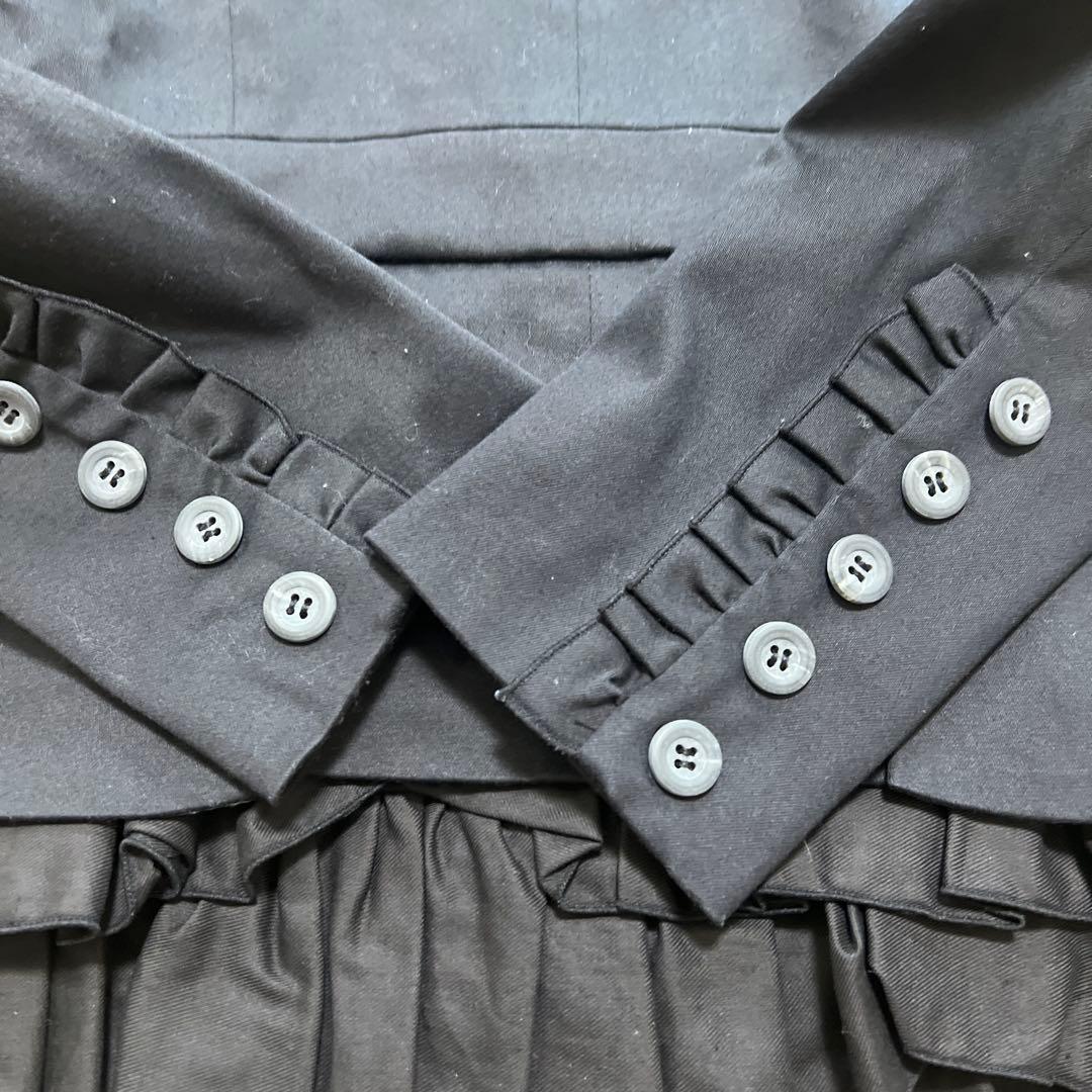 未使用級✨ブラックピースナウ♡BPN♡レア♡フリルジャケット