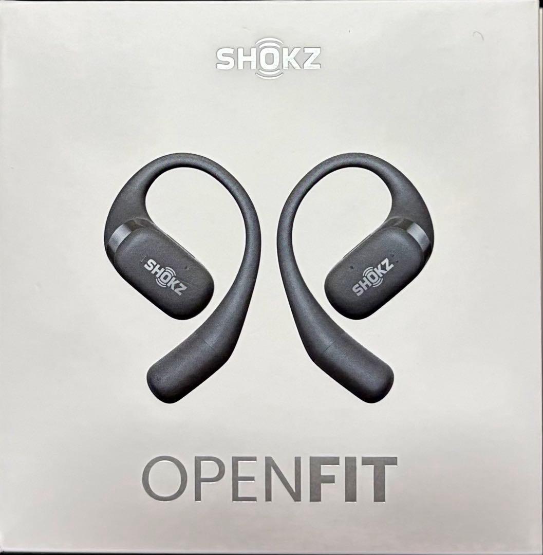 SHOKZ OPENFIT ブラック ワイヤレスイヤフォン　T910