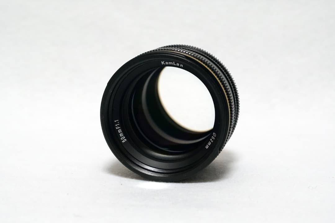 美品 Kamlan 50mm f/1.1 レンズ SONY Eマウント