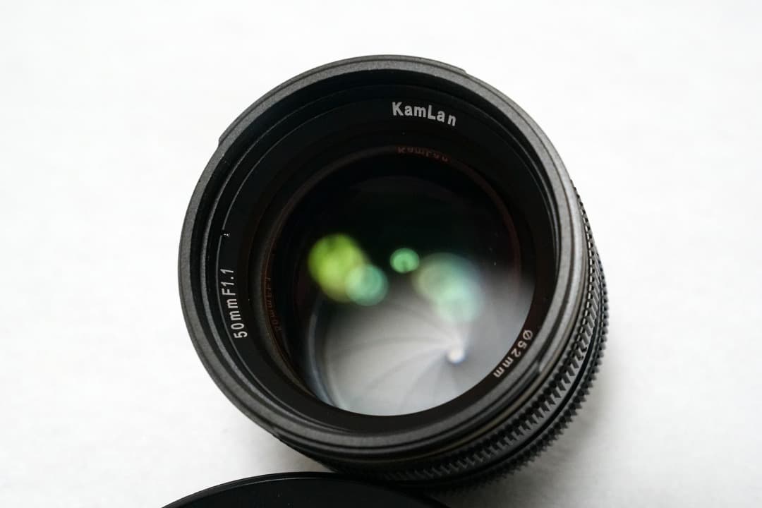 美品 Kamlan 50mm f/1.1 レンズ SONY Eマウント