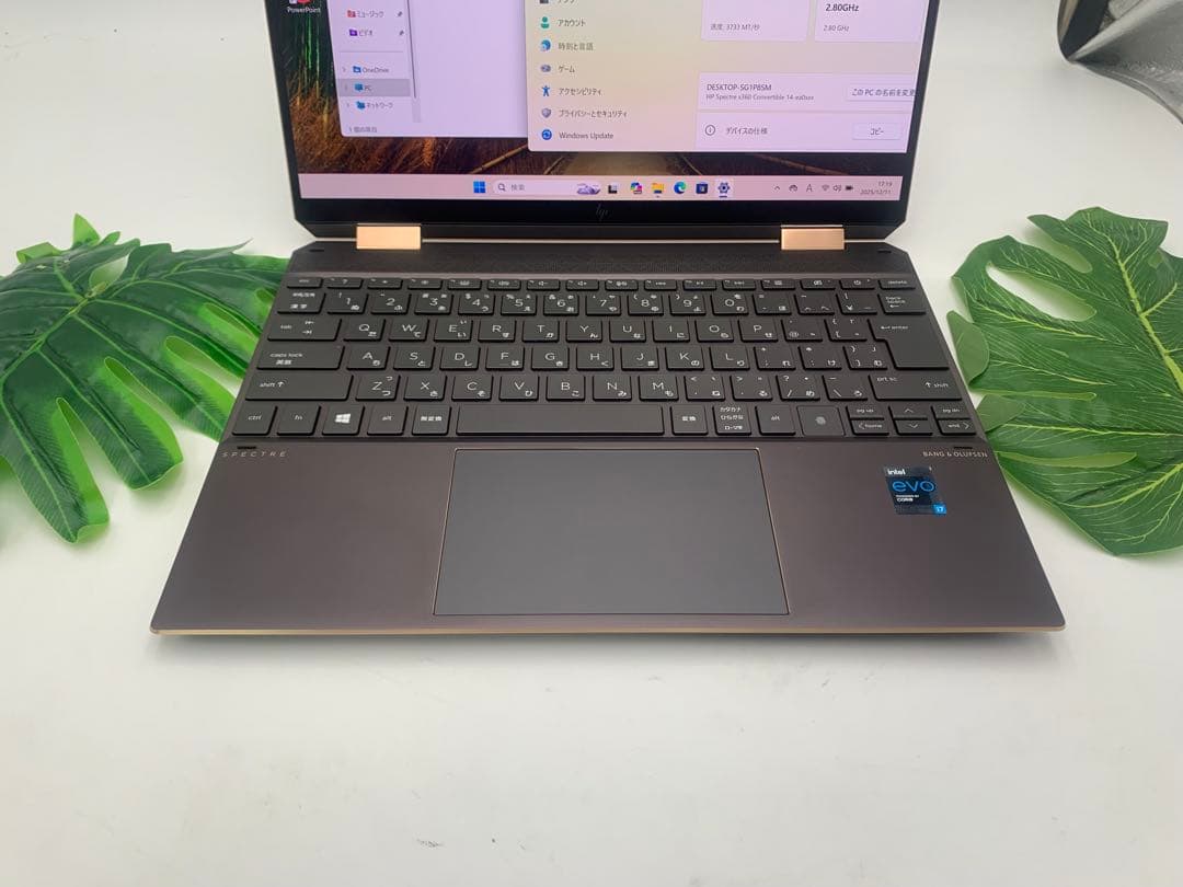 HP インテル第11世代 Core i7-1165G7 CPU2.80/16GB