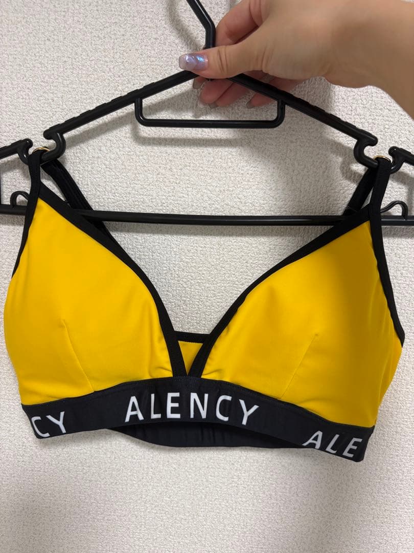 ALENCY イエロー三角ビキニ