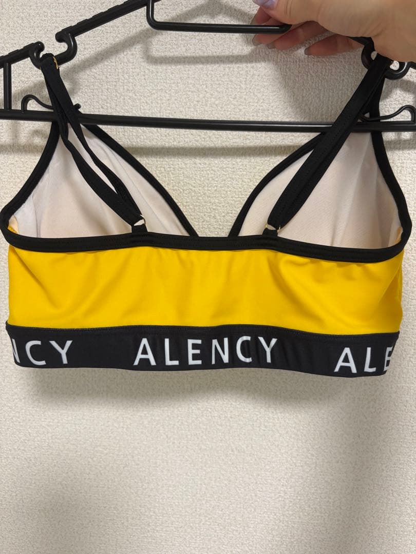 ALENCY イエロー三角ビキニ