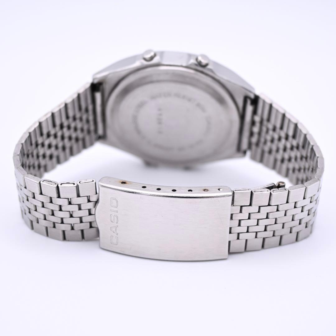 CASIO W-36 カジキ デジタル 腕時計 シルバー 新品電池 稼働品